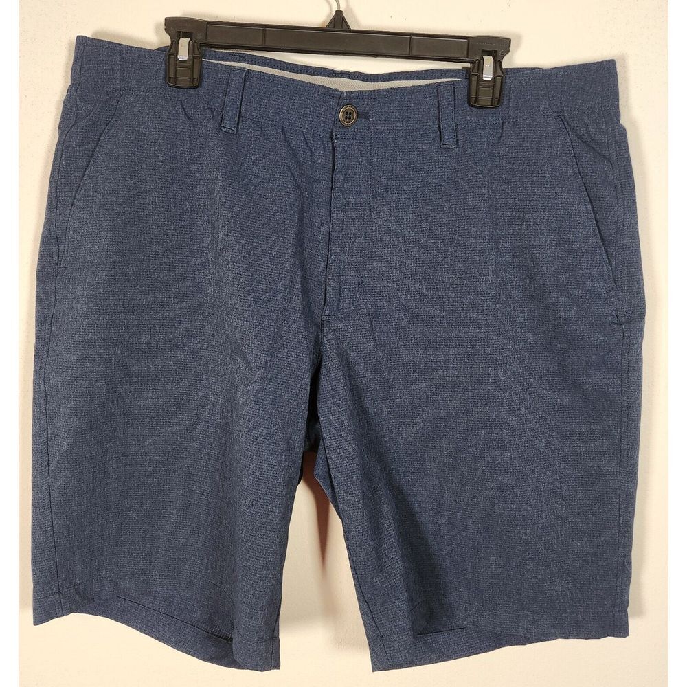 Under Armour Mens Match Play Blue golf‎ shorts 40 UA